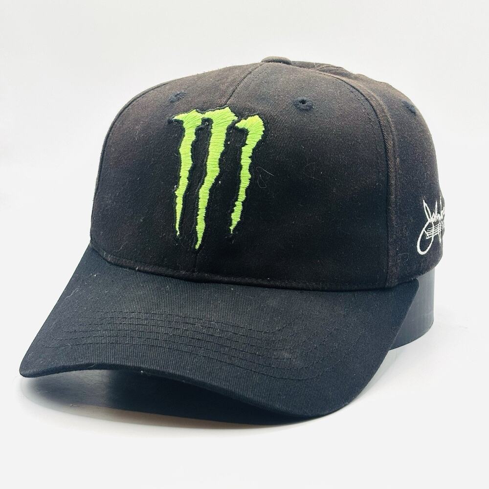 Monster Energy Drinks Wool Blend Hat Cap Mens Baseball Cap Small Medium Yupoong
